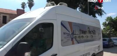 Adana'da sıcaklara karşı belediyeden g&uuml;ld&uuml;ren anons
