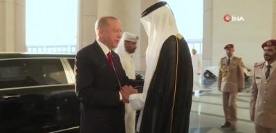 Cumhurbaşkanı Erdoğan'ın Katar ziyareti b&uuml;y&uuml;k ses getirdi...