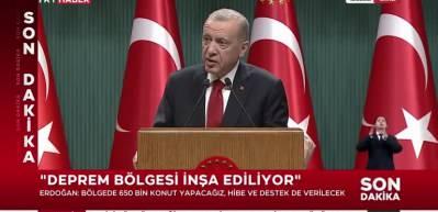 Cumhurbaşkanı Erdoğan: T&uuml;rkiye&rsquo;yi istihdamı ve &uuml;retimiyle b&uuml;y&uuml;tme hedefimizden en k&uuml;&ccedil;&uuml;k bir geriye gidiş s&ouml;z konusu olmayacaktır