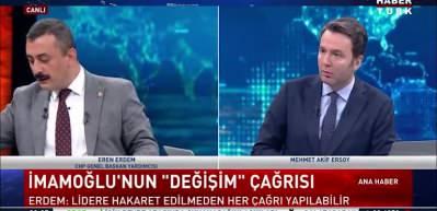 Halk TV krizi sonrası Eren Erdem&rsquo;den itiraf: Başka kanallar da var