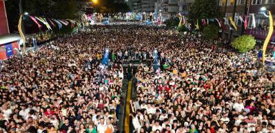 Silivri'de inanılmaz yoğurt festivali