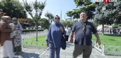 &Uuml;&ccedil;er: Ayasofya, cami olmasıyla birlikte ger&ccedil;ek kimliğine kavuştu