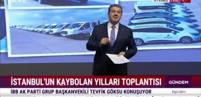 'Sen algıya y&ouml;nel ve ge&ccedil;mişi k&ouml;t&uuml;lemeyle işe başla' Tevfik G&ouml;ksu İBB'deki israfı g&ouml;zler &ouml;n&uuml;nde serdi..
