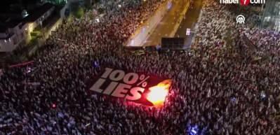 İsrailliler protestoların 31. haftasında yine sokaklarda