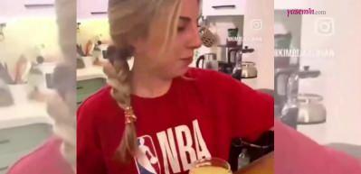 Maliyet hesaplamalarıyla fenomenleşen gen&ccedil; kıza cevabı esnaf verdi: "Yoksa evde sıkıp i&ccedil;eceksin"