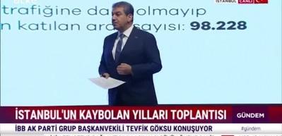 AK Partili G&ouml;ksu 'İstanbul'un kaybolan yılları'nı anlattı! Yapılmayan projeleri a&ccedil;ıkladı...