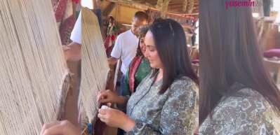 G&ouml;n&uuml;l Dağı'nın Dilek'i G&uuml;lsim Ali İlhan annesiyle Kuruluş Osman setinde!