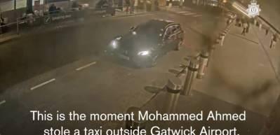 Havalimanında taksiye alınmayan adam taksiyi &ccedil;aldı