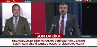 Milli Eğitim Bakanı '&ccedil;ok ciddiyiz' deyip son dakika kararlarını a&ccedil;ıkladı!