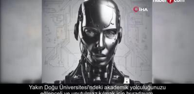 Yapay zeka tabanlı eğitmen Ai. Prof. DUX, dersler başlamadan ger&ccedil;ek d&uuml;nya ile tanıştı