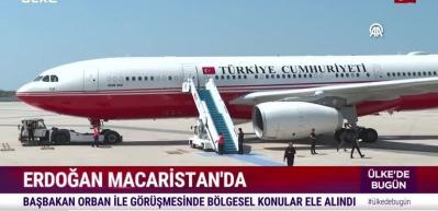 Cumhurbaşkanı Erdoğan, Macaristan Cumhurbaşkanı Novak ile g&ouml;r&uuml;şt&uuml;