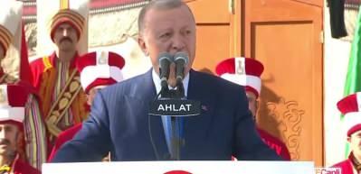 Cumhurbaşkanı Erdoğan Malazgirt Zaferi'nin 952. yılında &ouml;nemli a&ccedil;ıklamalarda bulundu