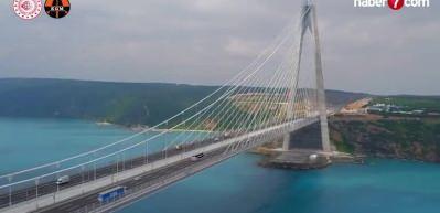 D&uuml;nyanın en uzun k&ouml;pr&uuml;s&uuml; Yavuz Sultan Selim K&ouml;pr&uuml;s&uuml; yaptığı tasarruf ile dikkat &ccedil;ekti...