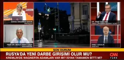 Eray G&uuml;&ccedil;l&uuml;er, isyanın 2. g&uuml;n&uuml;nde Prigojin'in &ouml;ld&uuml;r&uuml;leceğini a&ccedil;ıklamıştı