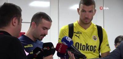 Fenerin golc&uuml;s&uuml; Dzeko, Samsun'u da boş ge&ccedil;medi! Fenerbah&ccedil;e 3 puanı 2 golle aldı...