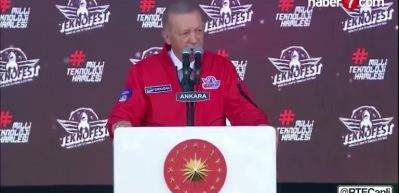 Cumhurbaşkanı Erdoğan, Teknofest'te
