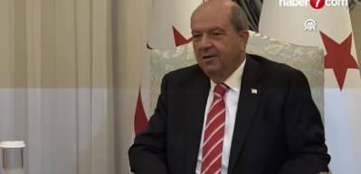 KKTC Cumhurbaşkanı Tatar, Genelkurmay Başkanı G&uuml;rak'ı kabul etti