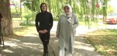 Konya'da 3 &ccedil;ocuk annesi 50 yaşındaki kadın azmin ve başarının &ouml;rneği oldu!