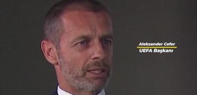 UEFA Başkanı Aleksander Cefer iddialara cevap verdi
