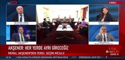 CHP'li Mansur Yavaş'ı savunan Masum T&uuml;rker canlı yayında zor durumda kaldı! Ne diyeceğini bilemedi