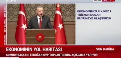 Cumhurbaşkanı Erdoğan ihracatta yakalanılan dev rakamı a&ccedil;ıkladı!