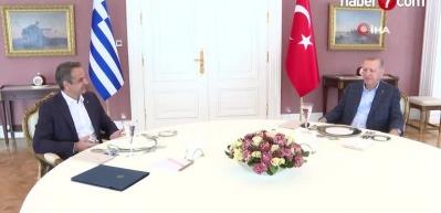 Yunan Bakandan, Erdoğan-Mi&ccedil;otakis g&ouml;r&uuml;şmesi &ouml;ncesi dikkat &ccedil;eken T&uuml;rkiye mesajı