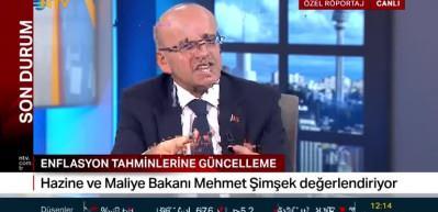 Bakan Mehmet Şimşek OVP sonrası enflasyon tahminlerine y&ouml;nelik g&uuml;ncellemeleri değerlendirdi