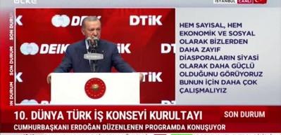 Cumhurbaşkanı Erdoğan "T&uuml;rkiye olarak hedefimiz lider &uuml;lke olmak" dedi