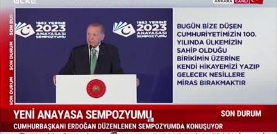 Cumhurbaşkanı Erdoğan'dan t&uuml;m siyasi partilere "Gelin konuşalım ka&ccedil;mayalım" dedi