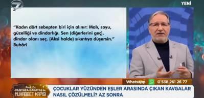Evli &ccedil;iftler arasında da cinsellikte sınır var mıdır? Prof. Dr. Mustafa Karataş yanıtladı 