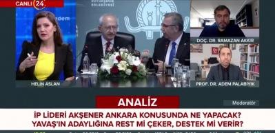 Sosyolog Palabıkyık Meral Akşener'in ittifaklara kapı aralayacağını iddia etti...