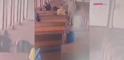 Vapurda akılalmaz olay! Gen&ccedil; adamın sa&ccedil;ını yaktı