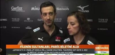 AMilli Kadın Voleybol Takımı Başantren&ouml;r&uuml; Santarelli "T&uuml;m hedeflerimize ulaştık" dedi