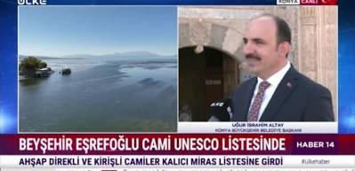 Anadolu&rsquo;nun en b&uuml;y&uuml;k ahşap direkli camisi olan "Beyşehir Eşrefoğlu camii" Unesco listesinde...