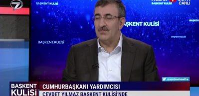 Cumhurbaşkanı Yardımcısı Yılmaz'dan enflasyon a&ccedil;ıklaması