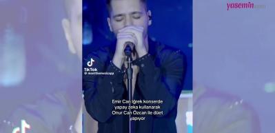 Emircan İğrek'ten yapay zekayla Onur Can &Ouml;zcan ile d&uuml;et! T&uuml;yleri diken diken etti