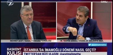 İmamoğlu bedenen burda ruhen İstanbul'a gelemedi! &Ccedil;arpıcı a&ccedil;ıklamaları Tevfik G&ouml;ksu yaptı...