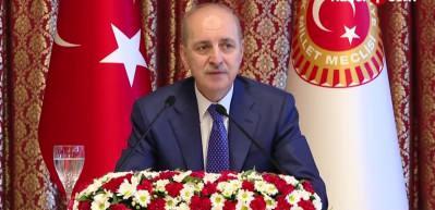 Tbmm Başkanı Numan Kurtulmuş, basın kuruluşlarının Ankara temsilcileriyle bir araya geldi