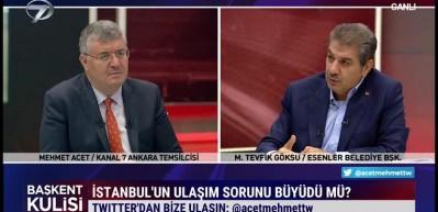  Tevfik G&ouml;ksu İstanbul ile ilgili yapılan son anketleri a&ccedil;ıkladı!