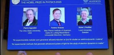 '2023 Nobel Fizik &Ouml;d&uuml;l&uuml;' sahiplerini buldu...