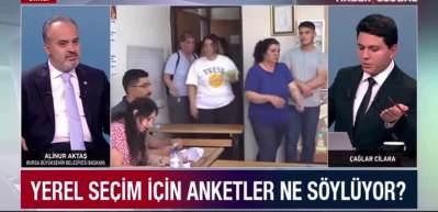 Alinur Aktaş canlı yayında a&ccedil;ıkladı! Anketi yayınlamadan bana mesaj attılar