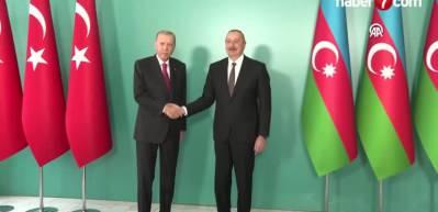Aliyev'den Erdoğan'a mesaj: Adınız sonsuza kadar tarihe kazınacak