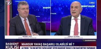 Ankara B&uuml;y&uuml;kşehir Belediyesi'nin kullandığı kaynaklar merkezi h&uuml;k&uuml;met tarafından g&ouml;nderiliyor