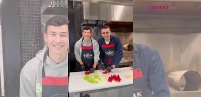 CZN Burak ile Bakhtiyor'un yemek videosu b&uuml;y&uuml;k beğeni topladı