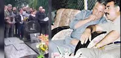 HDP'liler, Ermeni ter&ouml;r sevici şarkıcının mezarı başında ağıt yaktı