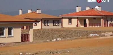 Kahramanmaraş'ta k&ouml;y tipi afet konutları teslimata hazır