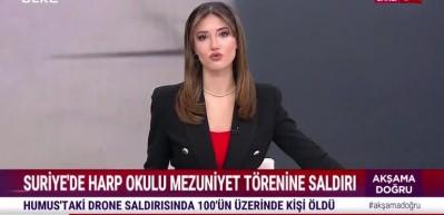Suriye'de harp okulu mezuniyet t&ouml;renine SİHA saldırısı: En az 60 &ouml;l&uuml;