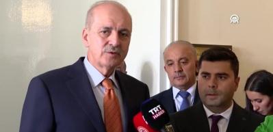 TBMM Başkanı Numan Kurtulmuş'un anayasa a&ccedil;ıklaması