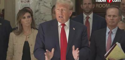 Trump mahkemeyi terk etti
