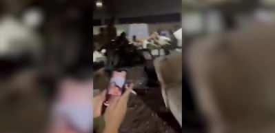 Baskın anı! İsrail askerlerinin ka&ccedil;ıştığı o anlar b&ouml;yle kaydedildi..